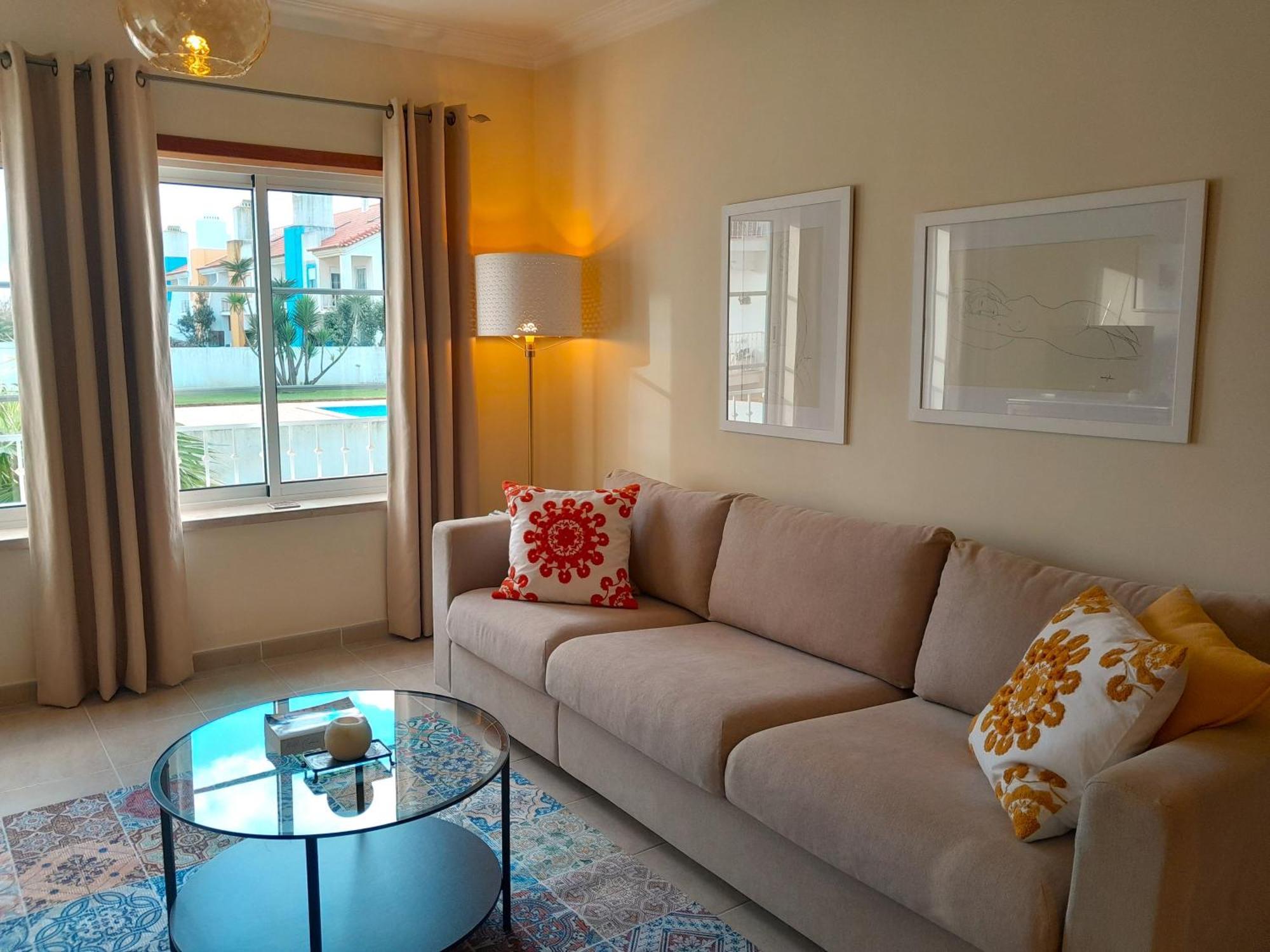 Palmeiras Apartement - T1 Com Piscina Baleal Eksteriør billede